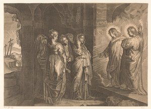 Heilige Frauen am Grab Christi