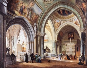 Im Kloster von Altacomba von Giovanni Migliara