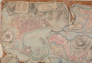 Plan des Platzes von Messina, 1753