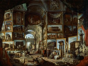 Imaginäre Galerie antiker Ansichten von Rom