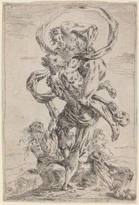 Herkules und Antäus von Giovanni Pietro Possenti