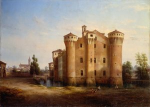 Schloss Sforzesco in Valeggio Nomellina