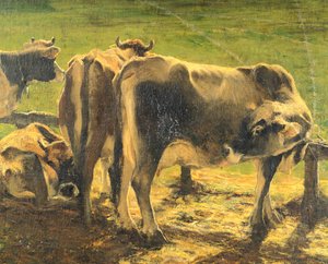 Am Pfahl von Giovanni Segantini