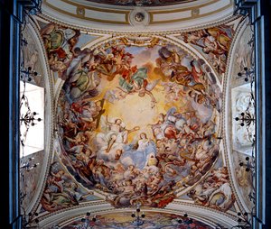 Krönung der Jungfrau Maria, 1725 von Giovanni Tuccari