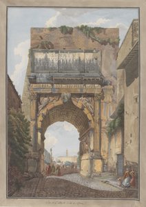 Titusbogen von Giovanni Volpato, Louis Ducros