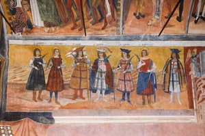 Die örtlichen heiligen Ritter (die sieben Märtyrer der Thebaischen Legion)