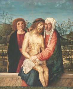 Pietà mit der Jungfrau und St. Johannes von Giovanni di Niccolo Mansueti