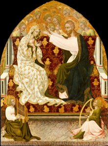 Krönung der Jungfrau von Giovanni di Paolo