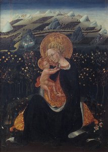 Madonna der Demut von Giovanni di Paolo