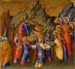 Die Grablegung Christi, vom Malavolti-Altarbild