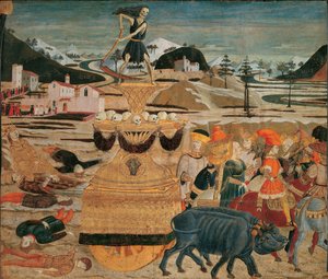 Der Triumph des Todes von Giovanni di Ser Giovanni Scheggia
