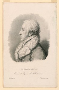 Porträt von J. B. Sommariva (1760-1826) von Giovita Garavaglia
