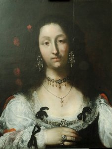 Porträt einer Dame von Girolamo Forabosco