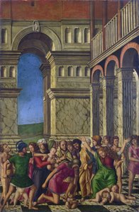 Das Massaker der Unschuldigen von Girolamo Mocetto