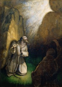 Der heilige Franziskus empfängt die Stigmata