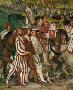 Fußdiener von Girolamo Romanino