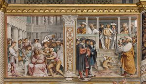 Zentrales Kirchenschiff, Vierter Südspan, Dornenkrönung, Ecce Homo