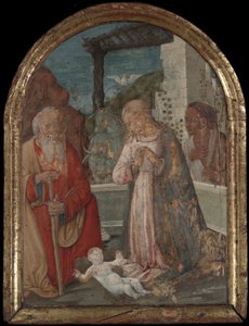 Die Geburt Christi von Girolamo di Benvenuto