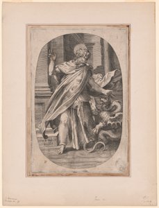 Der heilige Paulus überwindet die Viper