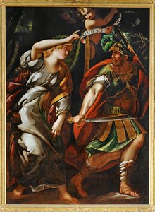 Der Frieden vertreibt den Krieg von Giulio Cesare Procaccini