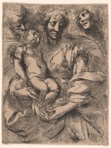 Die Heilige Familie von Giulio Cesare Procaccini