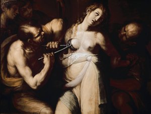 Das Martyrium der hl. Agatha von Sizilien von Giulio Cesare Procaccini