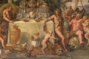 Hochzeitsfest von Amor und Psyche (Detail)