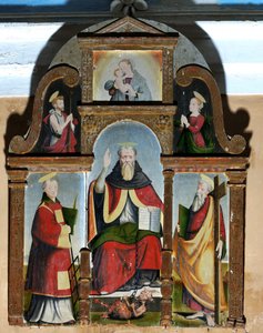 Triptychon des Heiligen Bernhard, ca. 1578 (Gemälde)