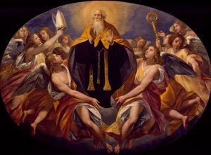St. Benedikt in Herrlichkeit von Giuseppe Cesari
