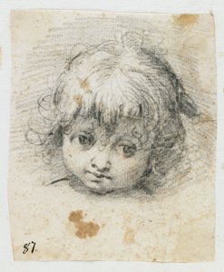Porträt eines Kindes von Giuseppe Cesari