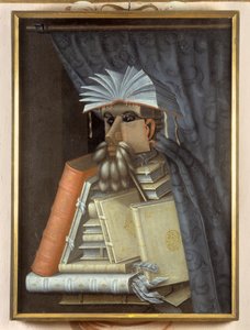 Porträtt, karikatyr von Giuseppe Arcimboldo