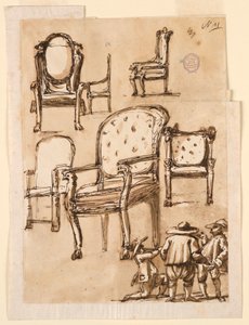 Stühle von Giuseppe Barberi
