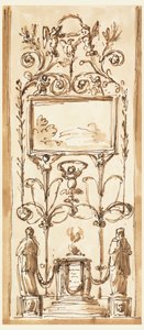 Dekoration eines Panels von Giuseppe Barberi