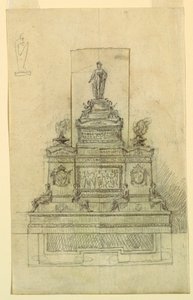 Entwurf für ein Denkmal