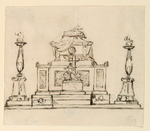 Erhebung eines Grabmals von Giuseppe Barberi
