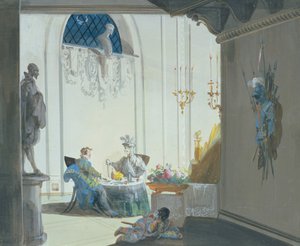 Don Juan und der Komtur: Das Bankett von Giuseppe Bernardino Bison