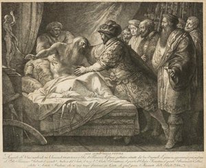Allegorie der Malerei Der Tod von Leonardo da Vinci von Giuseppe Cades