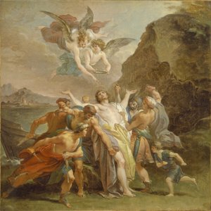 Das Martyrium des seligen Signoretto Alliata von Giuseppe Cades