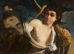 David mit dem Kopf von Goliath, 1630-1660
