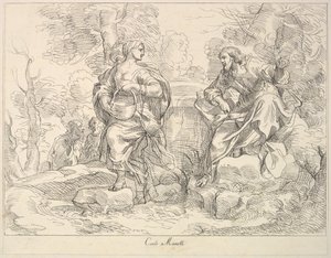 Christus erscheint Maria Magdalena, 1740-1802 von Giuseppe Canale