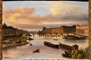 Blick auf die Seine von der Pont Neuf