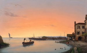 Chioggia vor Sonnenaufgang