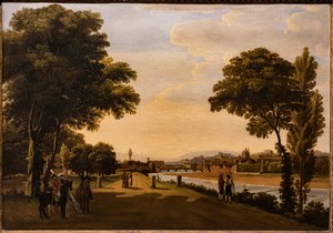 Blick auf den Arno