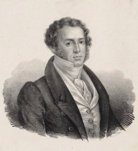 Porträt des Komponisten Saverio Mercadante 1795-1870 von Giuseppe Gozzini