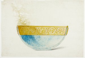 Dekorative Schale von Giuseppe Grisoni