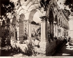 Kreuzgang der Kirche San Giovanni degli Eremiti in Palermo