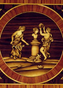 Propitiatorisches Ritual am Herm des Merkur (Detail) von Giuseppe Maggiolini