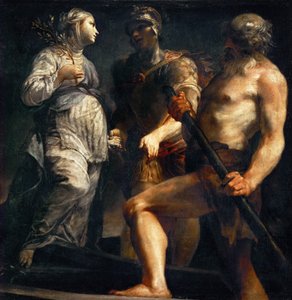 Aeneas, Sibylle und Charon, ca. 1695