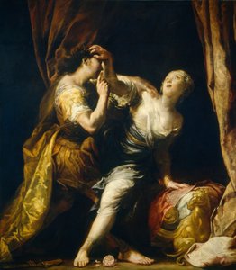 Tarquinius und Lucretia von Giuseppe Maria Crespi
