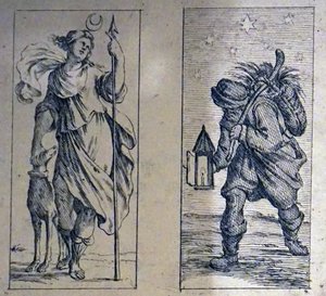 Tarotkarten des 17. Jahrhunderts von Giuseppe Maria Mitelli